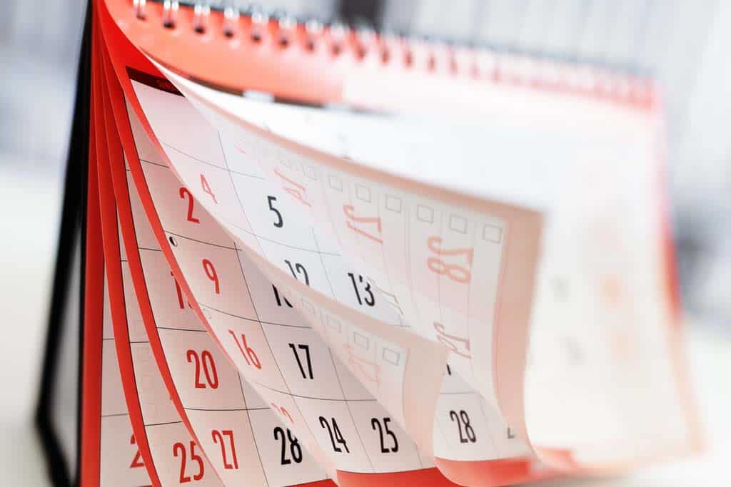 Case Settlement Calendar